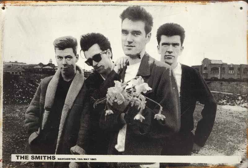 Insegne: Rusty Blechschild-THE SMITHS PHOTO – Nuovo e nell'imballaggio originale da Rupperswil venduto da big-one-sale