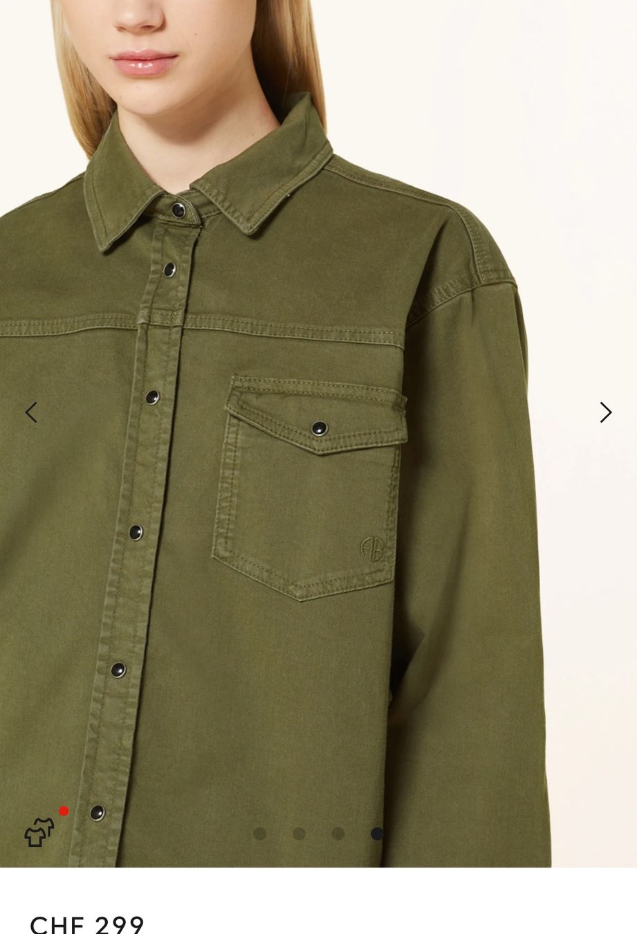 Anine Bing Jacken: Neue Anine Bing Overshirt Sloan – Neu und originalverpackt aus Wettingen von epe_9vbf 5