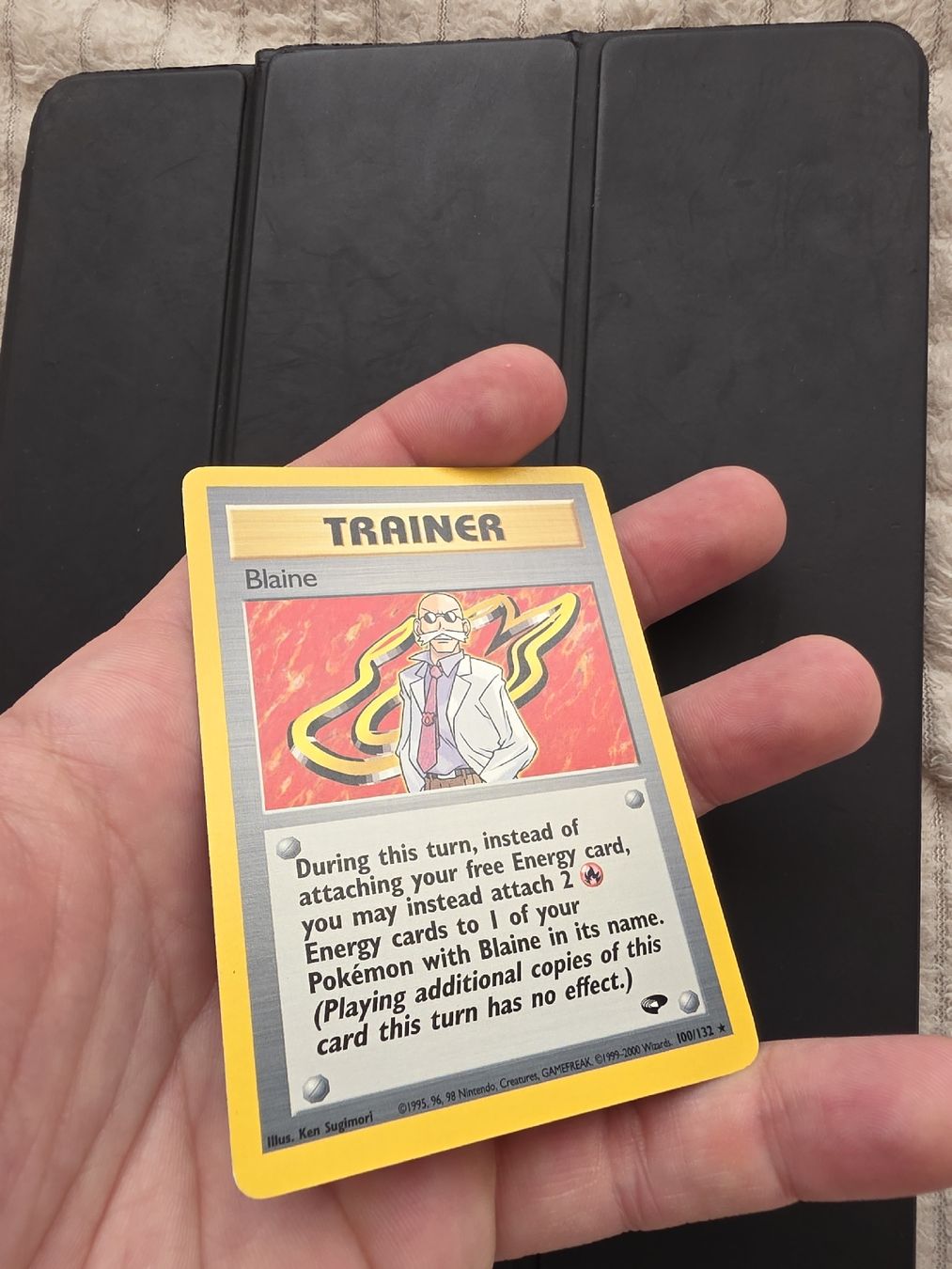 Pokémon Carte collezionabili: Pokemon Blaine Trainer Gym Challenge – Usato da oberbuchsiten venduto da thug4 1