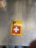 Post Töffli Anhänger Schild