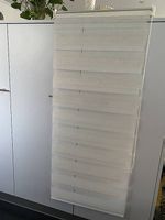 1 Rollo in Leinen-Optik, 130x60cm, nur 1 Klemmträger bonprix