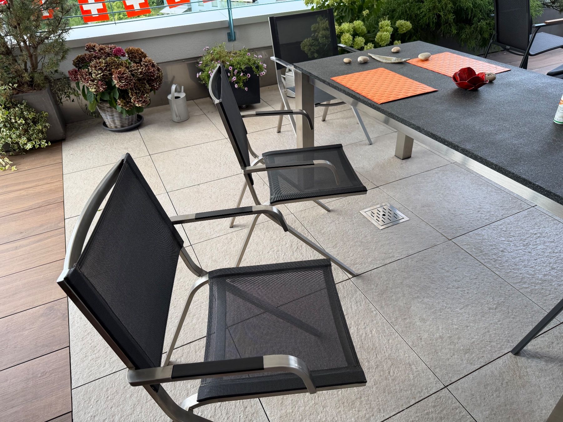 Sedie: Designer Gartenstühle  (5 Stück) – Usato da Buchrain venduto da Uwaldispuehl 3