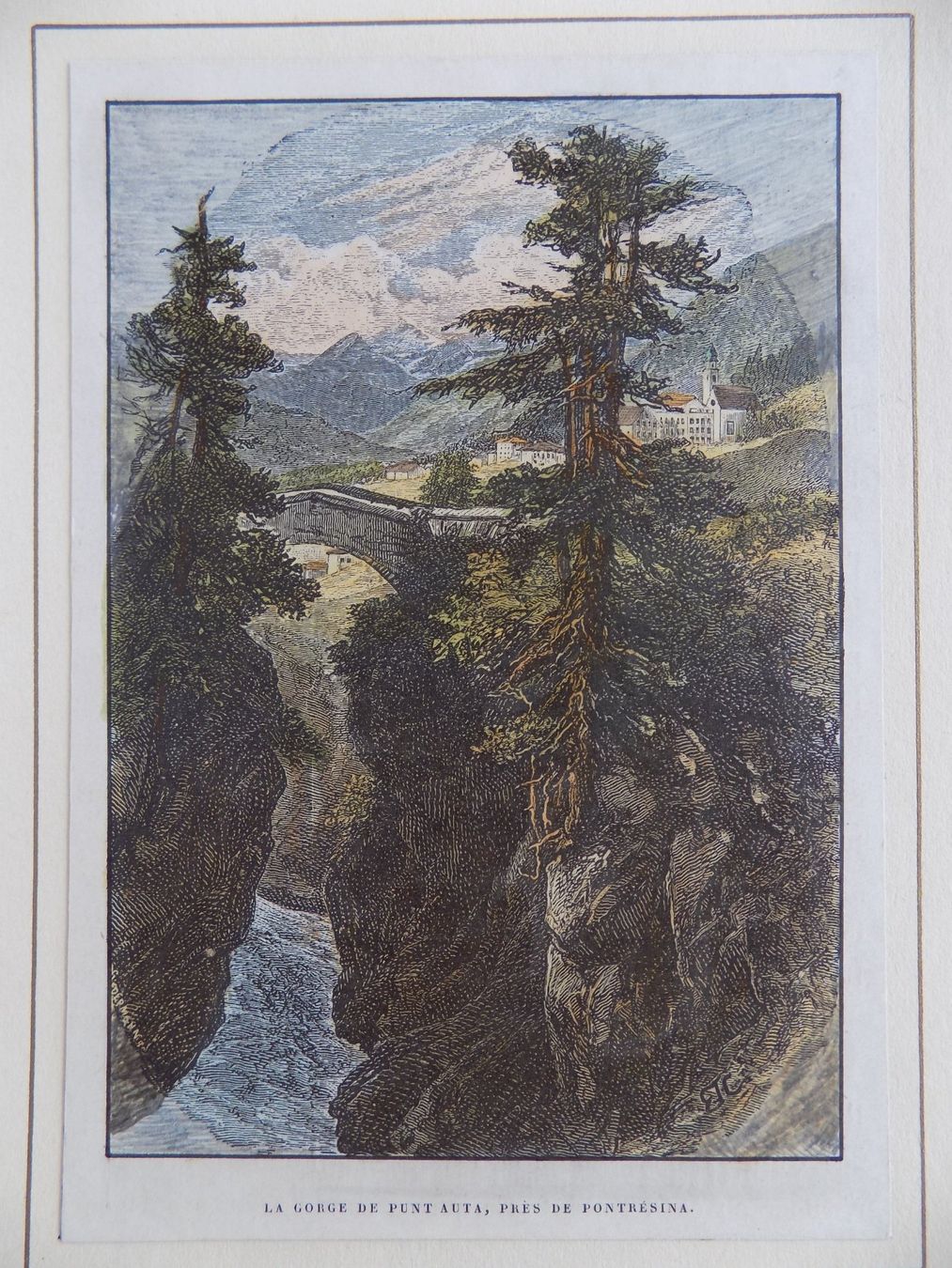 Gravures: Pontresina koloriert – D'occasion à Risch par Rischli15 1