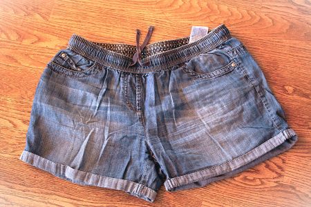 Sommer Jeans Shorts, Denim, Gr. 42, C&A, Top Zustand
