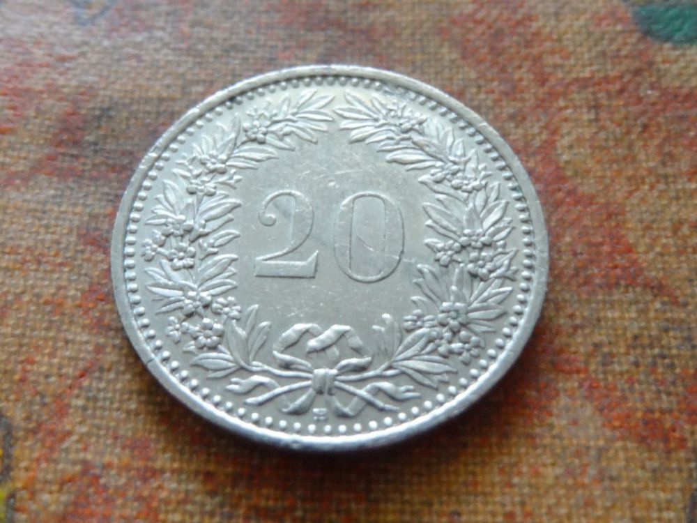 Tutti le monete: 20 Rp. 1996 – Usato da Romanel-sur-Lausanne venduto da Swift13 1