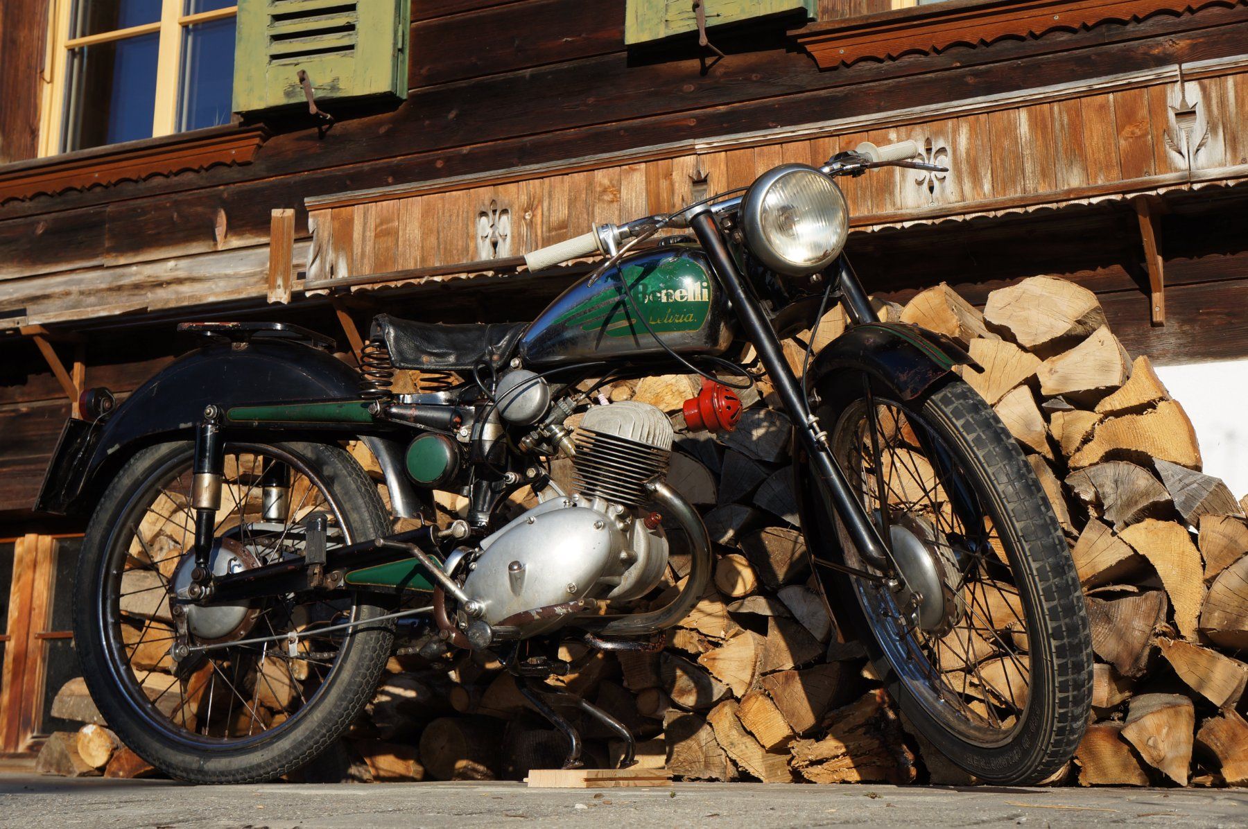 Benelli Strada: Benelli Letizia Oldtimer Motorrad 1951 – Usato da Langnau im Emmental venduto da Jurg01
