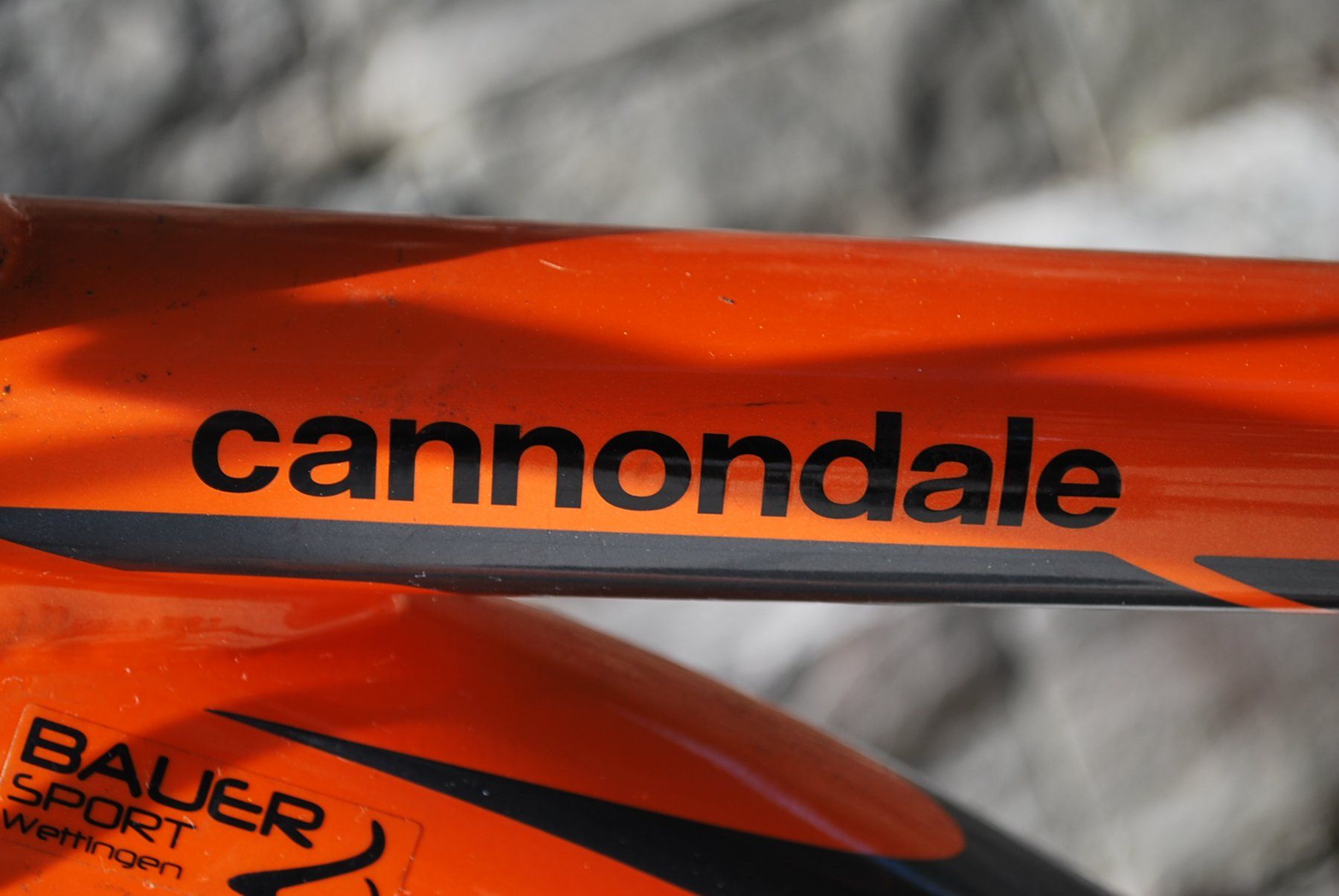 Cannondale Biciclette: Velo Cannondale Trail 3 orange revidiert – Usato da Ennetbaden venduto da Rosen1 1