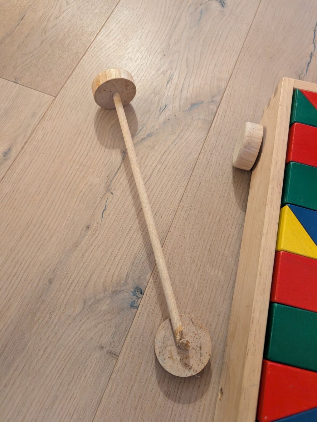 Giocattoli: Holzbausteine mit Wagen – Usato da Winterthur venduto da Blablakadabra 2