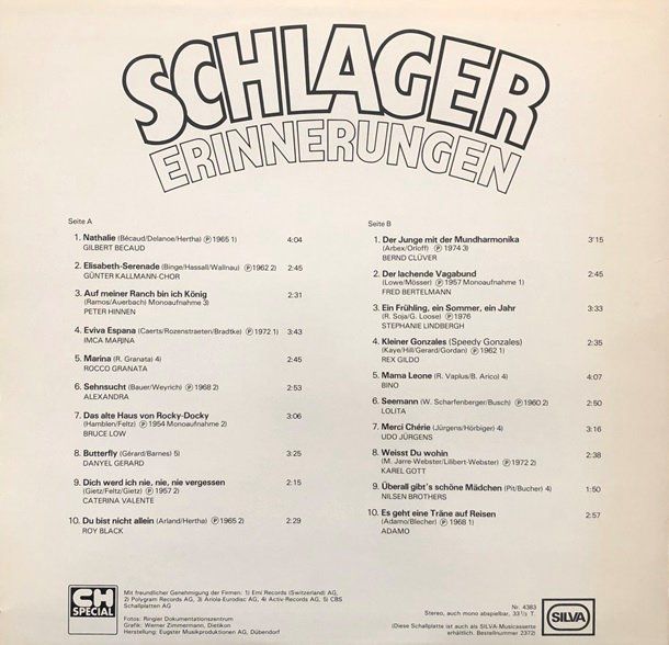 Dischi in vinile: 6x LPs Schlager-Sampler – Usato da Grüningen venduto da azulmarron 2