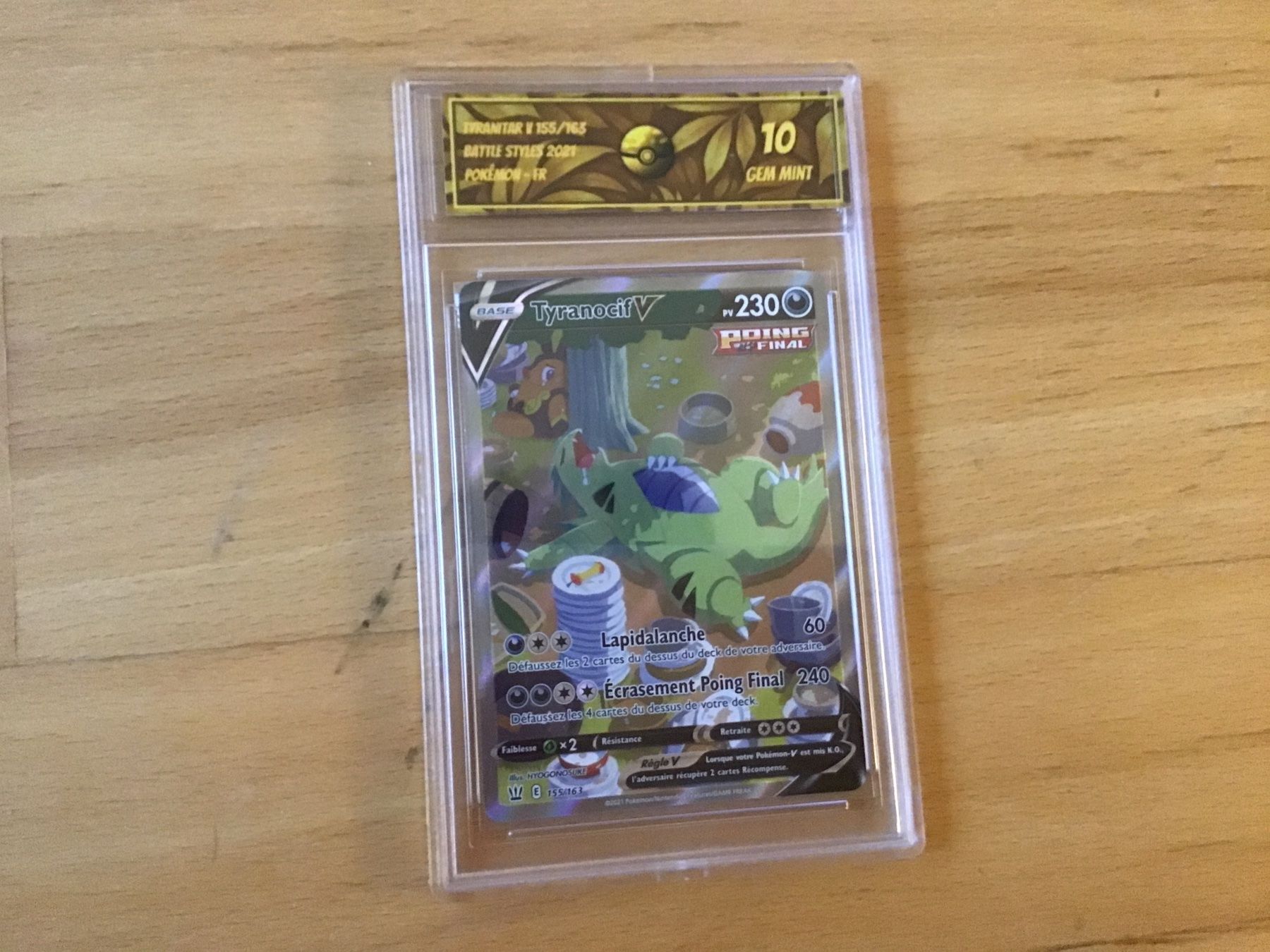Pokémon Sammelbilder & Trading cards: Tyranitar V SG/PSA 10 – Gebraucht aus Feldbrunnen von car_p5h7