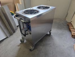 Profi Gastro Bourgeat 2er Tellerwärmer CNS 98x47x95cm ab 1.-