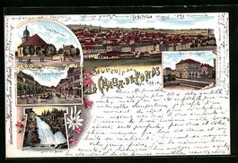 Litho Chaux-de-Fonds, Temple Nationale, 