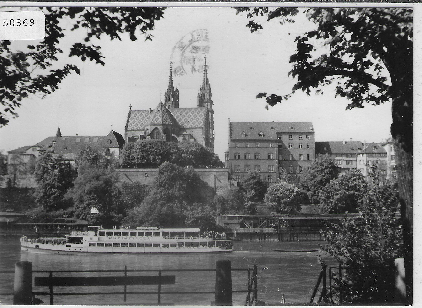 Cartoline postali: MS "Rheindelden" in Basel – Usato da Ettingen venduto da Kartenplanet