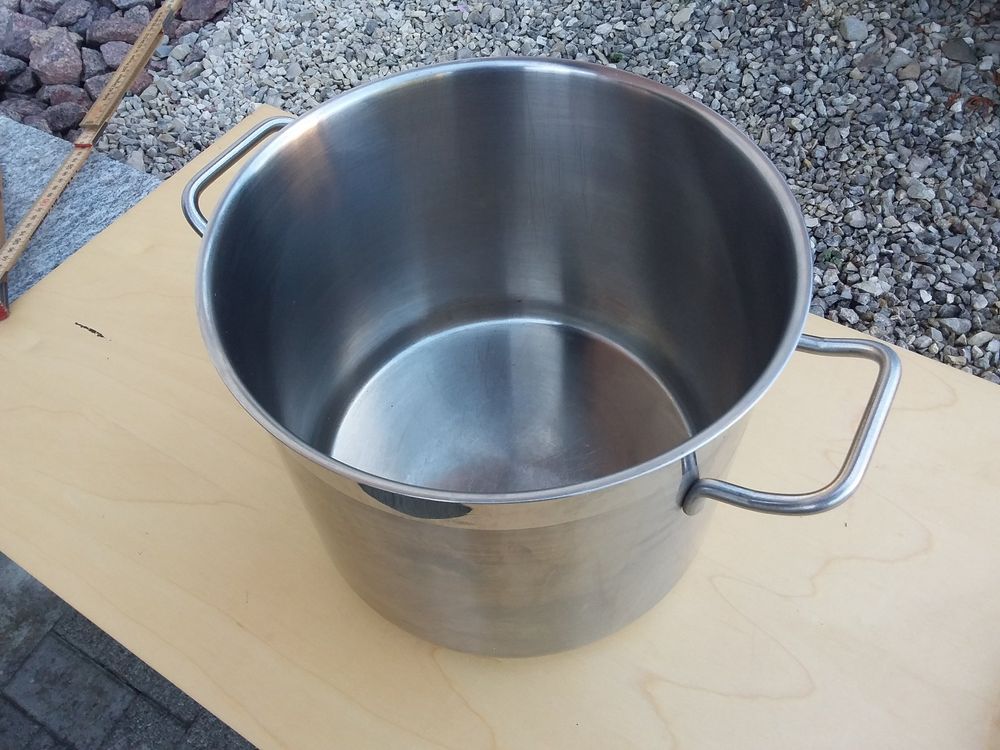 Spaghettipfanne INOX mit Deckel, Durchmesser 24 cm, 8 Liter | Kaufen ...