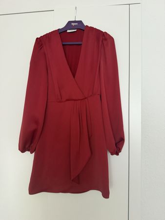 Sandro red dress size 34, new