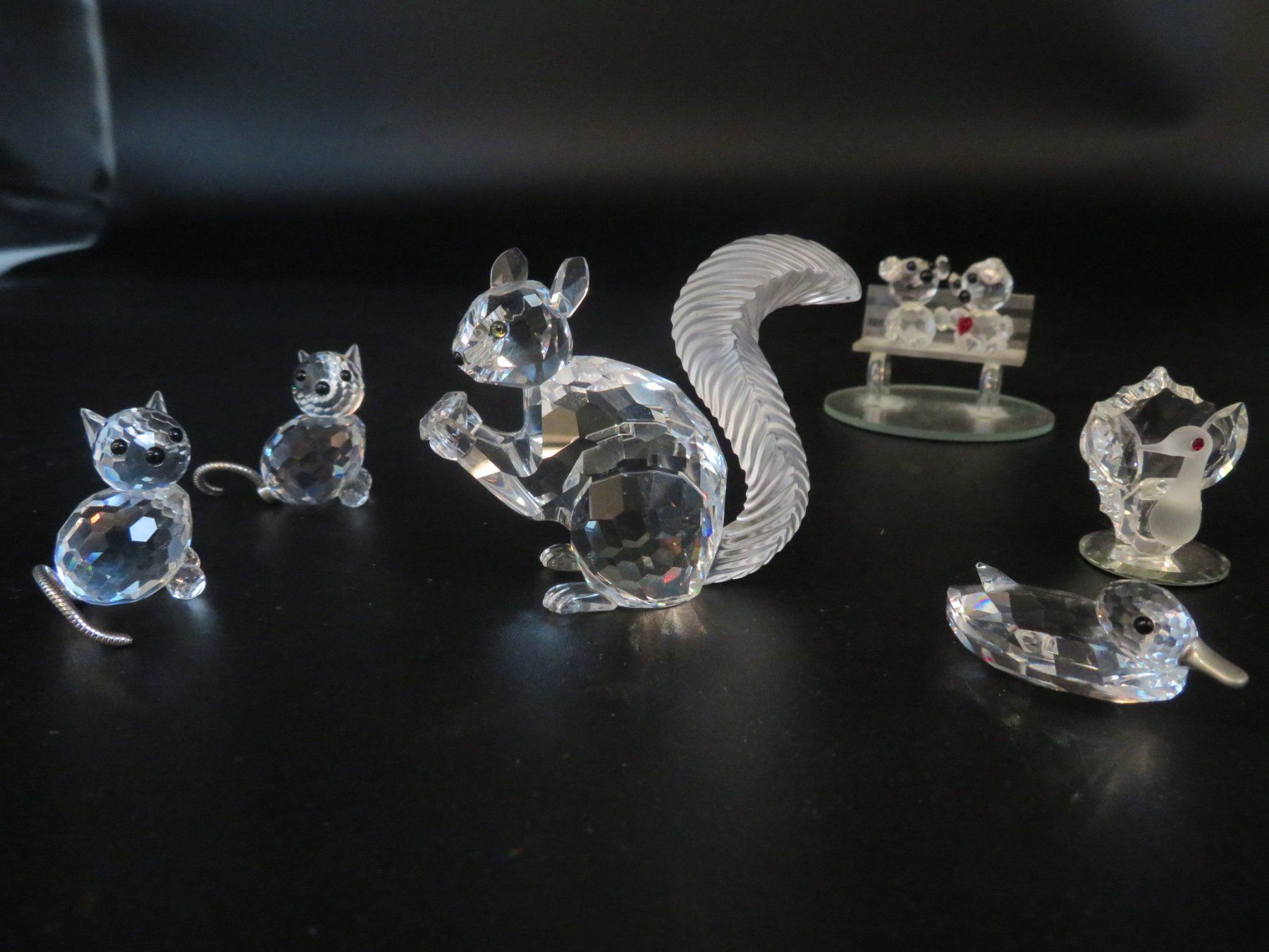 Swarovski Statuette: Swarovski Sammlung Tiere – Usato da Reinach BL venduto da WBZ-Flohmarkt