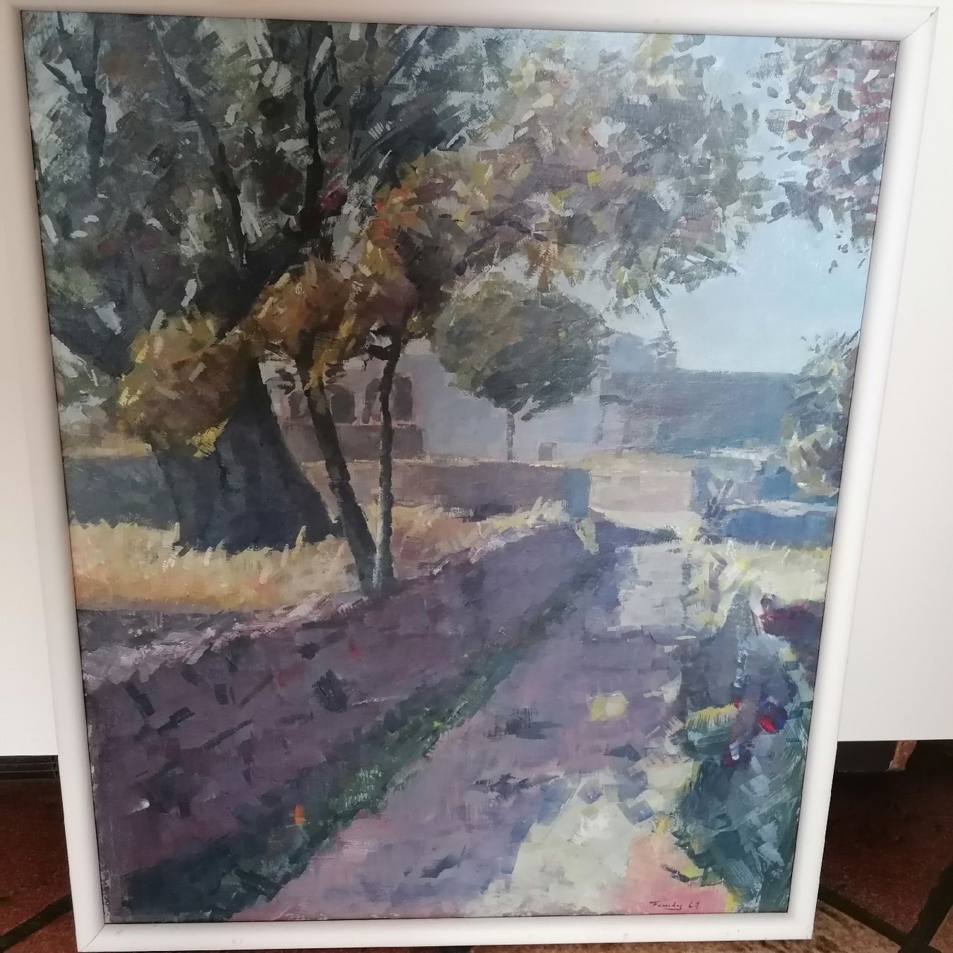 Dipinti: Paesaggio olio su tela – Usato da Mendrisio venduto da Accamuta 1