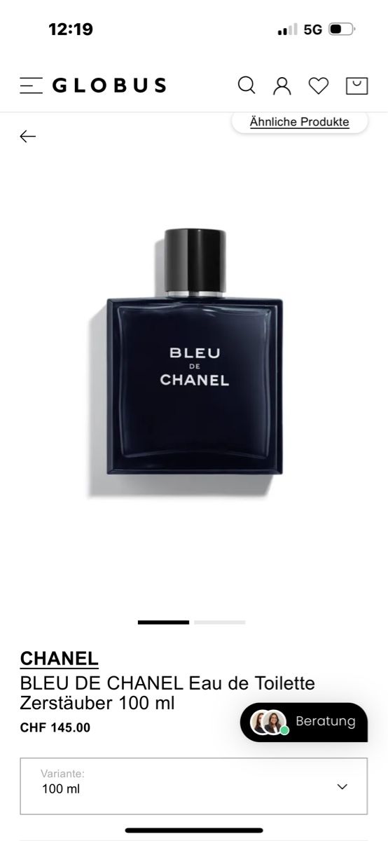 Chanel Profumi & Eau de Toilette: BLEU DE CHANEL Eu de Toilette – Nuovo (secondo la descrizione) da Zürich venduto da edg_fy6d 2