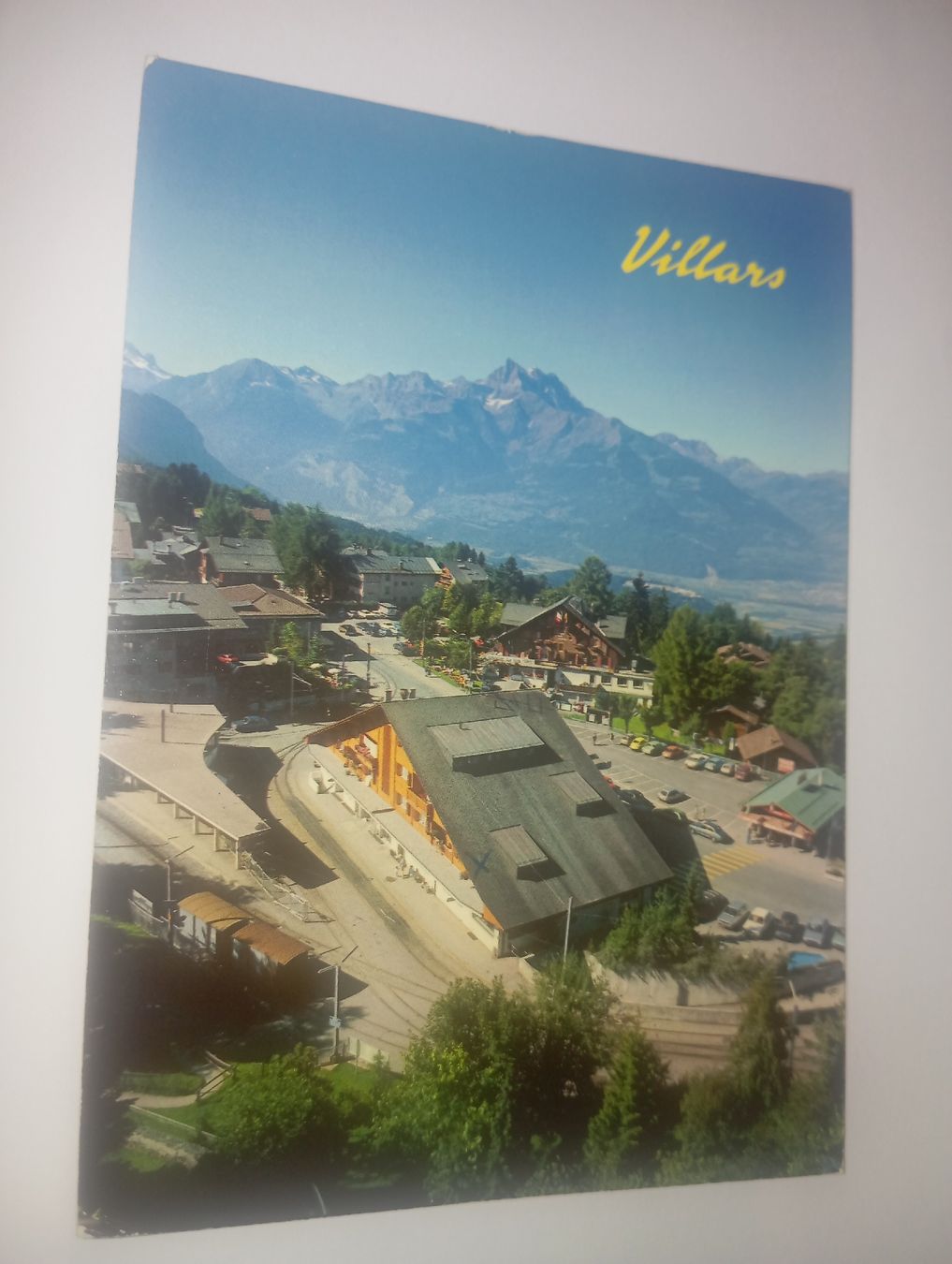 Cartoline postali: Ansichtskarte Villars Alpes Vaudoises 1253 m  – Usato da Belp venduto da Guadalupe84