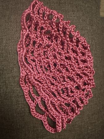 Gehäkelte Sommer Mütze rosa handgemacht neu