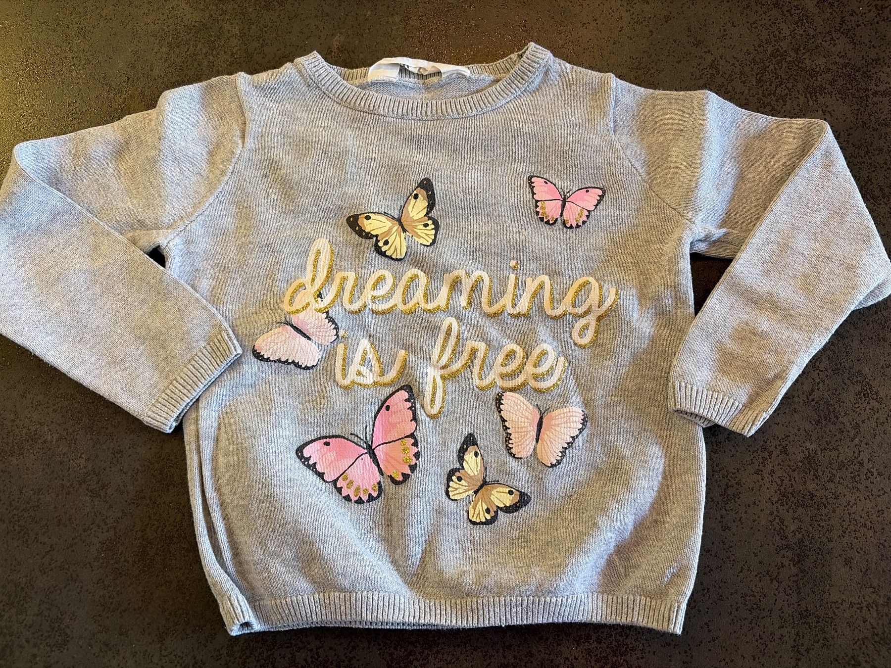 Maglioni & Felpe: Süsser H&M Pullover, Gr.86 , mit Schmetterlingen🦋 – Usato da Brüttisellen venduto da val_r8g6