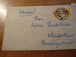 Brief Deutsche Post 1948, sowjetische Zone, o Berlin