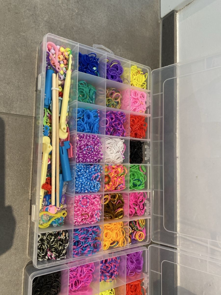 Kit bricolage: Loom Bands Doppel Making Kit – Usato da Engelburg venduto da Patmar 2