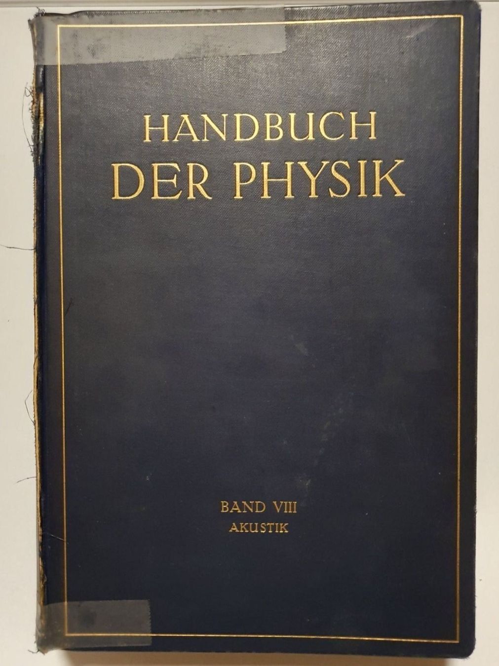 Libri: Antik Handbuch der Physik Band VIII – Usato da Steinhausen venduto da joseph-sen