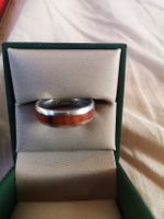 Unique Wood & Metal Ring
