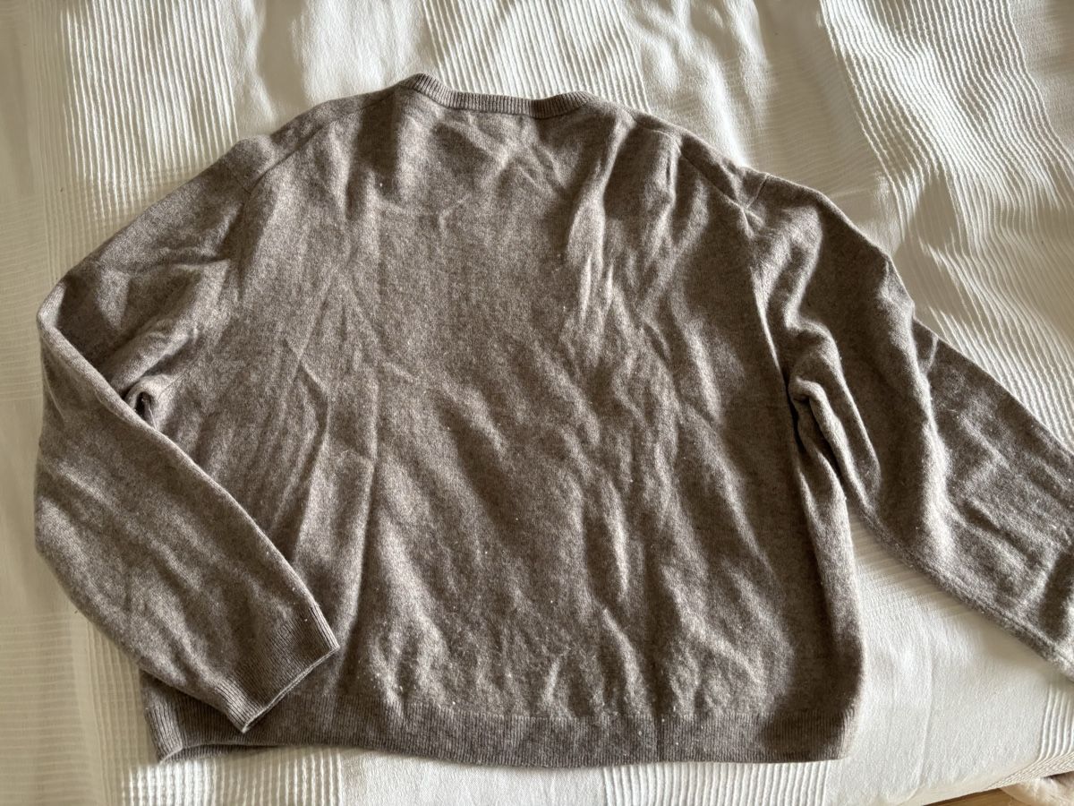 H&M Maglioni & Felpe: Kaschmir Pullover von H&M Premium greige – Usato da Winkel venduto da Zimtguetzli 3