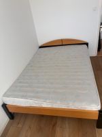 HASENA Bett mit Lattenrost und Matratze Holzoptik 200x140