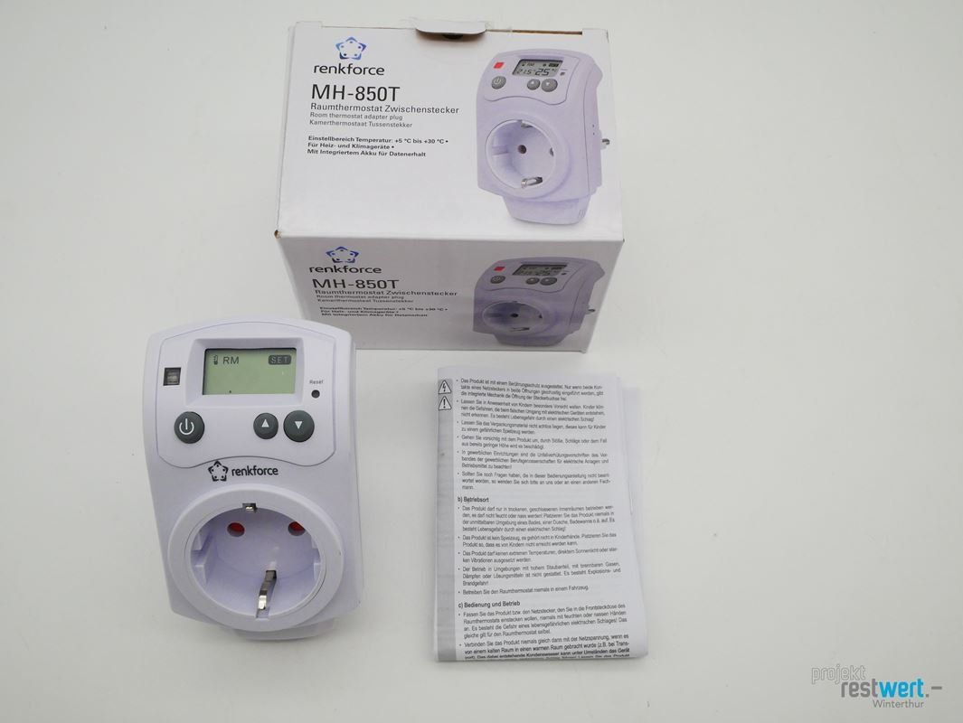 Sistema di controllo: RENKFORCE MH-850T Raumthermostat – Nuovo (secondo la descrizione) da Winterthur venduto da Restwert_Winterthur