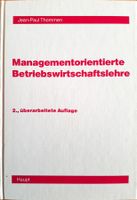Managementorientierte Betriebswirschaftslehre
