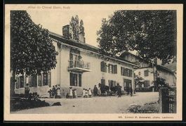 AK Nods, Hotel du Cheval Blanc, 1915