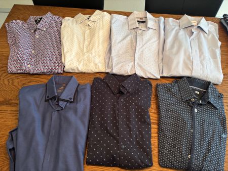 Hemden Paket, Grösse S, 7 Stück, Top Zustand für den Sommer!