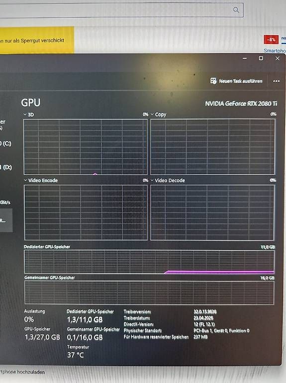 PC: High End Gaming PC, i9 9900k, RTX 2080ti, SSD only – Usato da Schübelbach venduto da Horst12 1