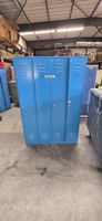 Lista Spindschrank blau 4 Abteile gebraucht