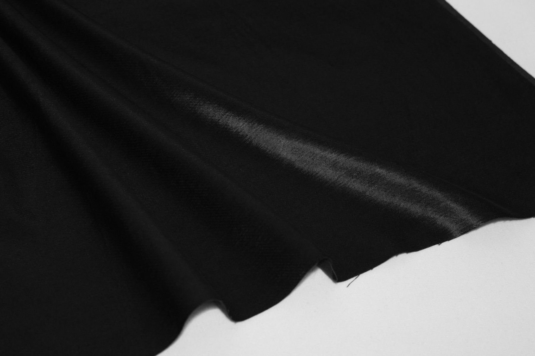 Tessuti: Stoff Kleiderstoff Satin schwarz – Nuovo (secondo la descrizione) da Obfelden venduto da solomon111 1
