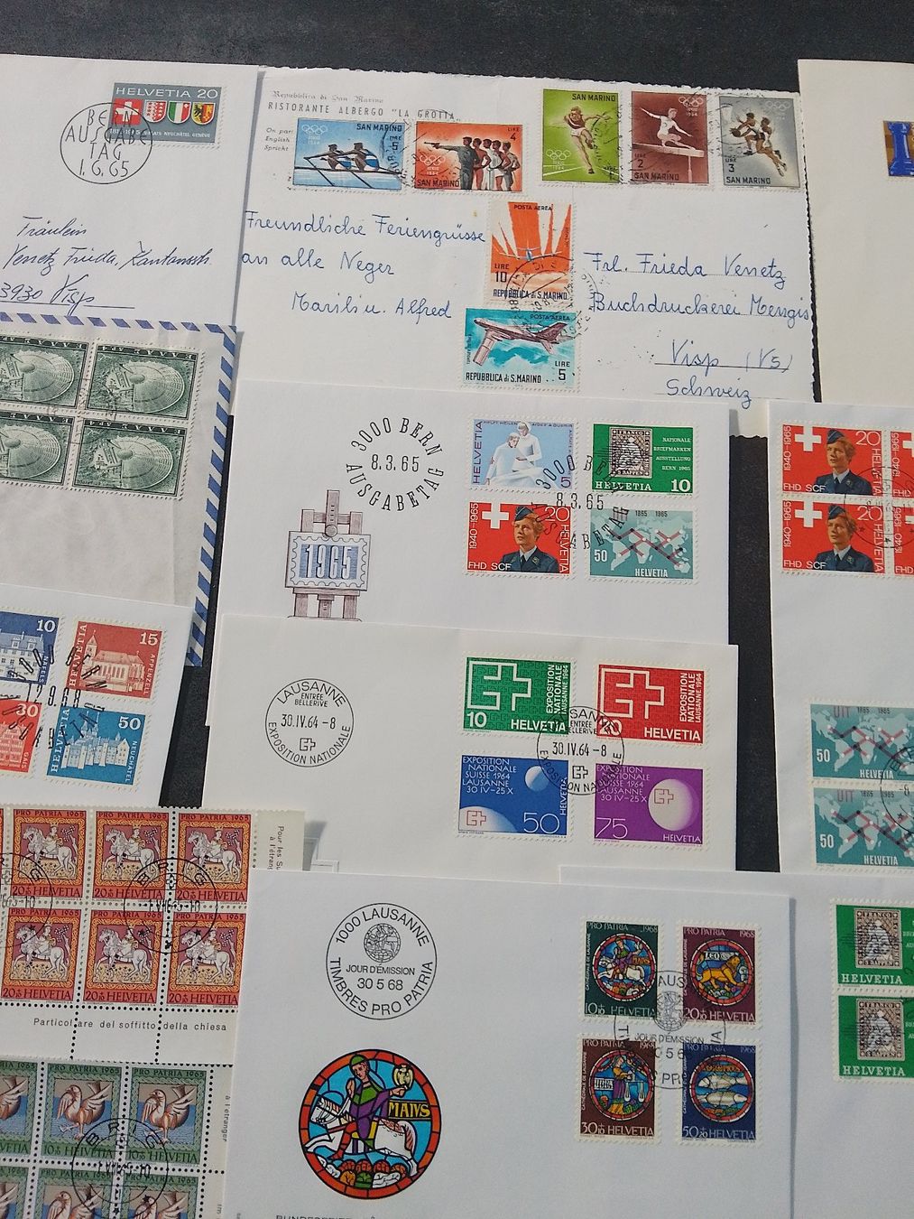 Tutti i francobolli: Briefmarken und Ersttagsbriefe – Usato da Wohlen AG venduto da salamanderspielwaren 3