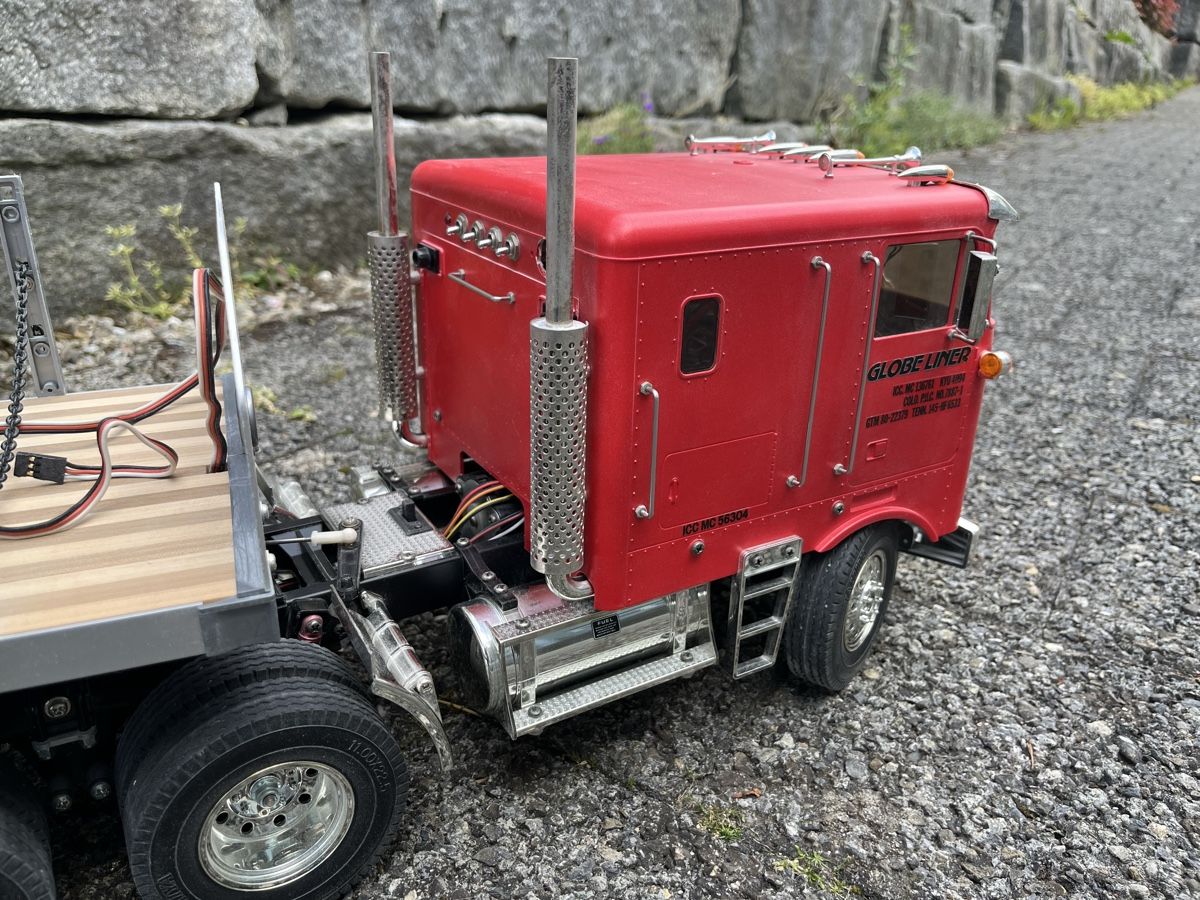Tamiya Modellismo RC: Tamiya Globeliner mit Trailer – Usato da Hettlingen venduto da mat_ts7l 2