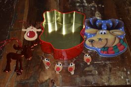 Restposten Weihnachstdeko " Elch "