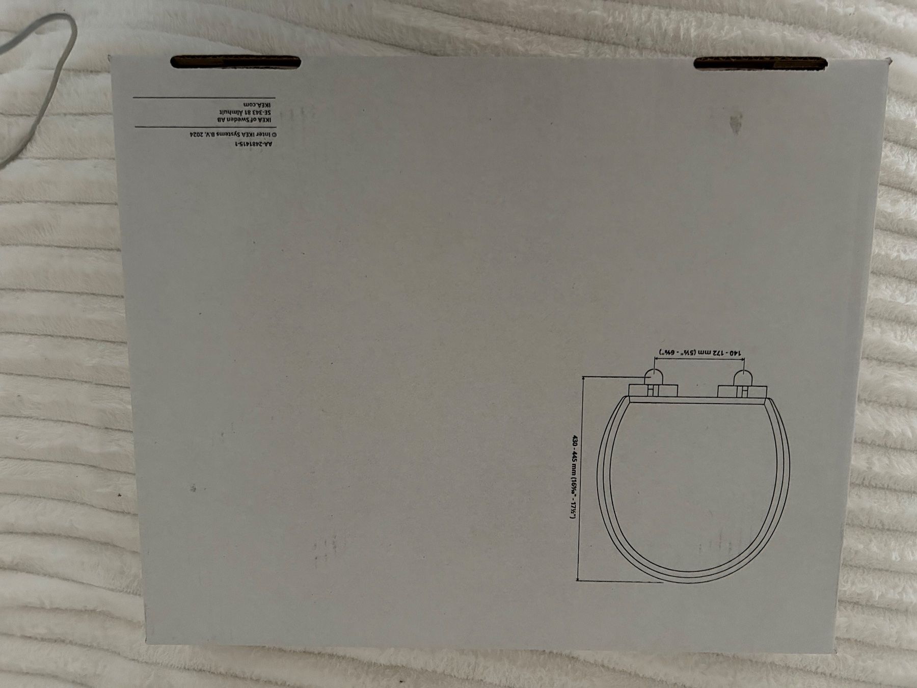 WC: Wc sitz IKEA neu – Nuovo e nell'imballaggio originale da Basel venduto da tam_m9rw