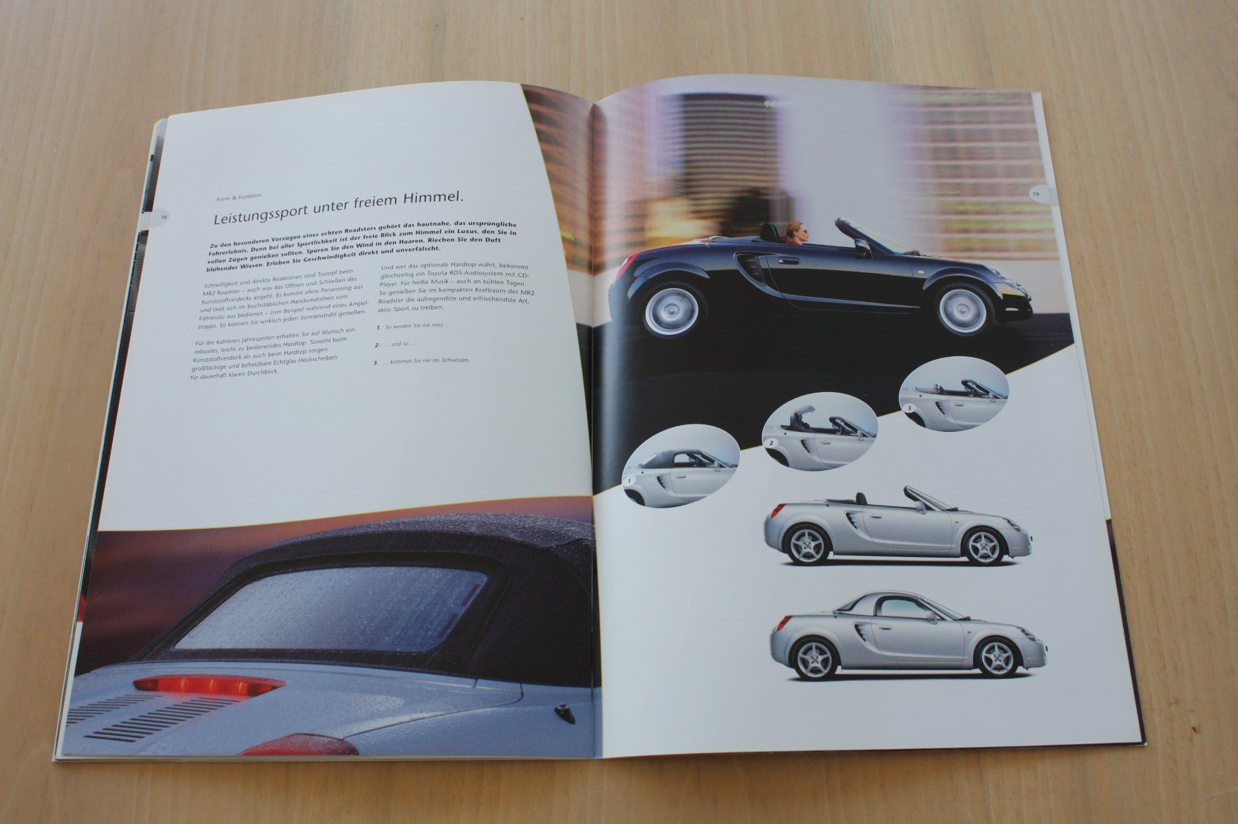 Toyota Dokumente: Toyota MR2 Roadster Prospekt 10/2002 – Gebraucht aus Wikon von erwin400 7