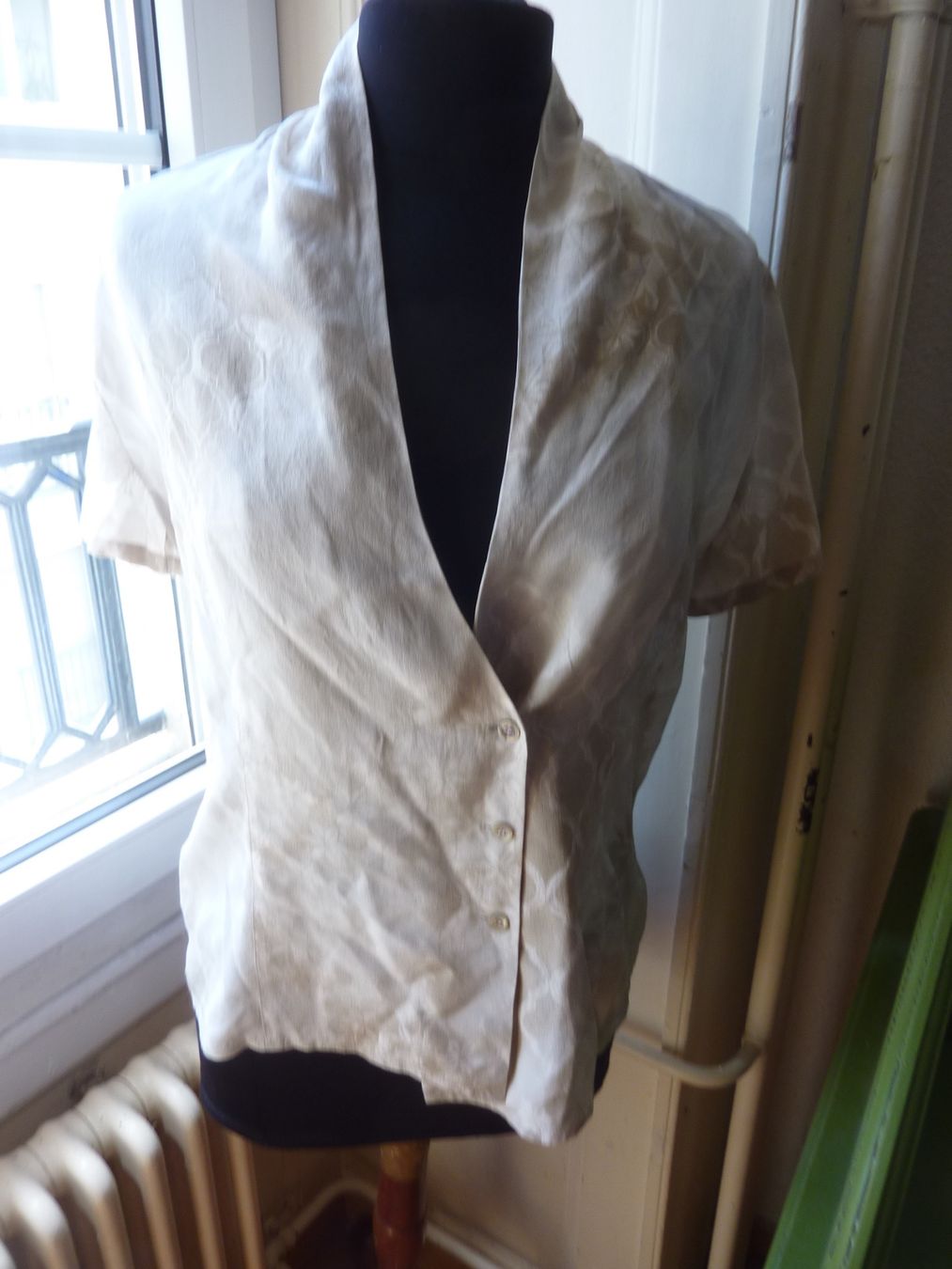 Escada Blusen: chemisier 38 escada margaretha seide régulateur température – Gebraucht aus geneve von chriztel 4
