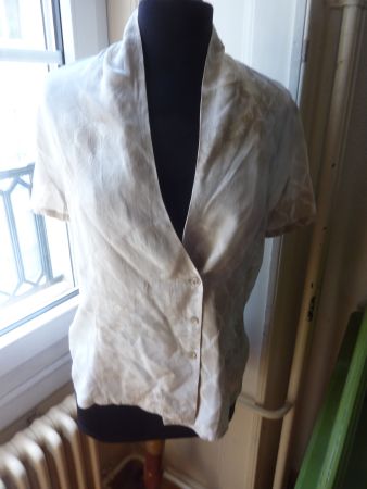 chemisier soie38 beige marque escada margaretha ley ESTIVAL