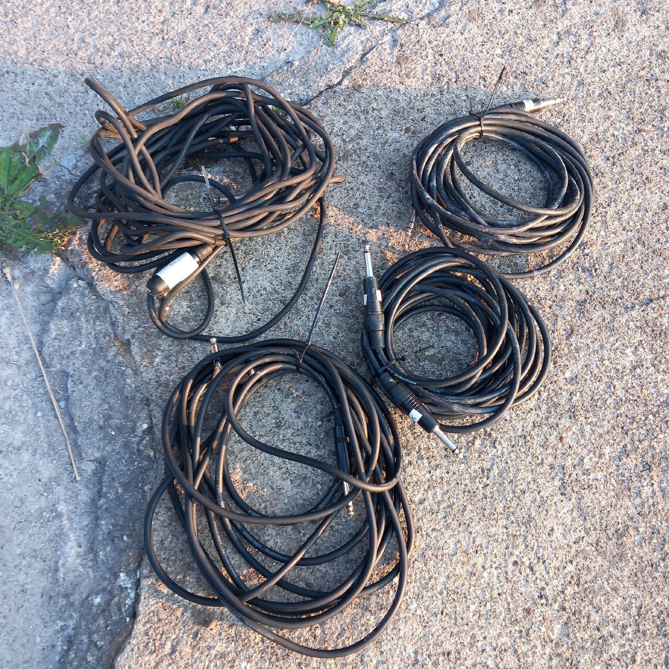 Kabel: 3.5 mm Klinkenkabel / Audiokabel 4 Stück – Gebraucht aus Ebnat-Kappel von blazzi 3