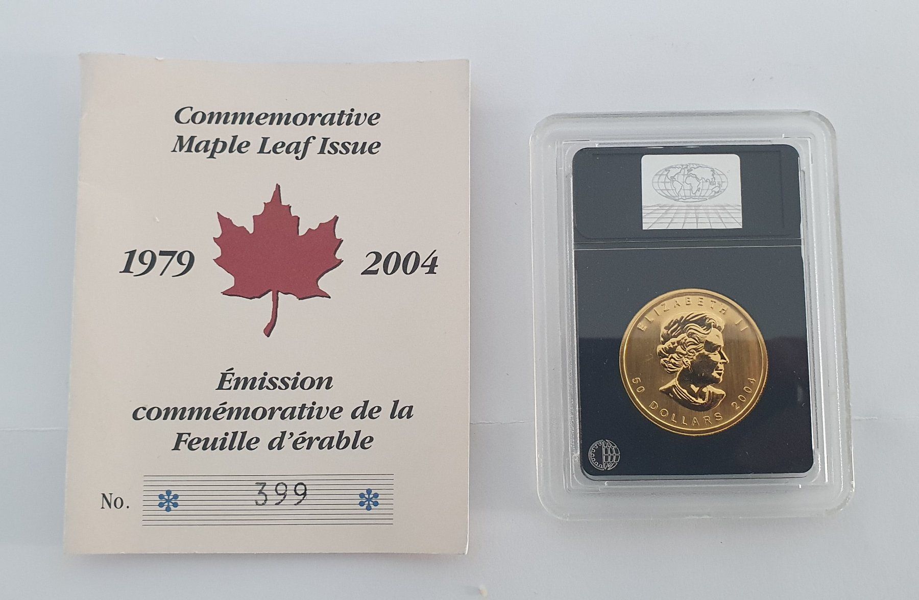 Tutti le monete: Goldmünze Canada Maple Leaf Colored – Usato da Greppen venduto da hploetscher 1
