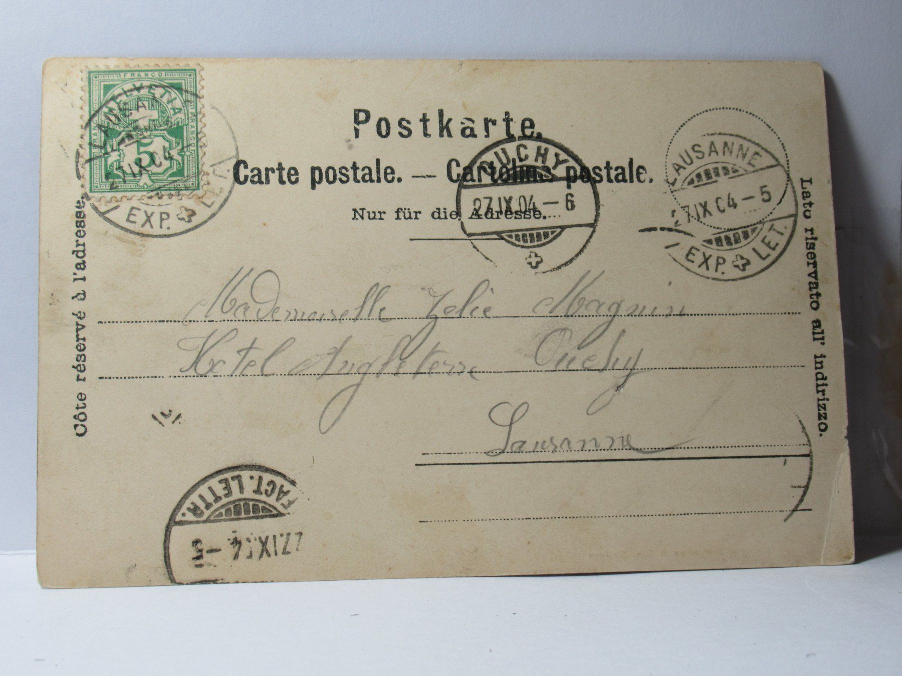 Cartes postales: Sion 1904 – D'occasion à Grenchen par Bluemchen1900 1