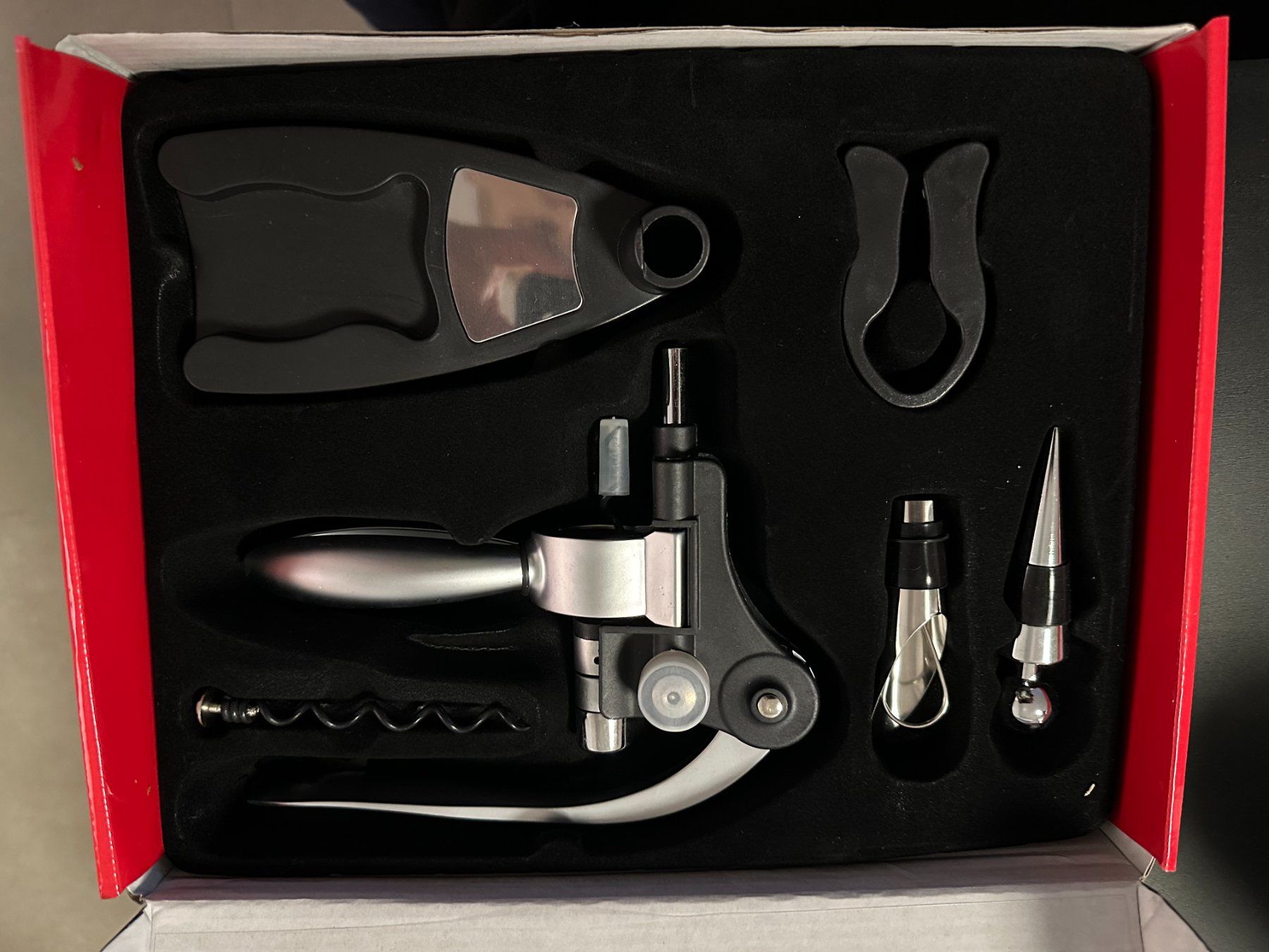 Apribottiglie & Tappi per chiusura: CorkScrew Set  Korkenzieher – Nuovo e nell'imballaggio originale da Coldrerio venduto da Crivelli 1