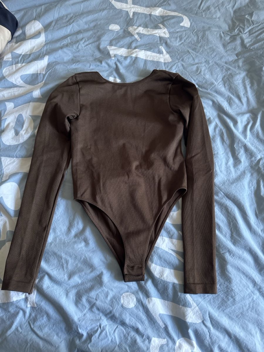 Pull&Bear Top: Pull&Bear Body XS/S, Braun – Usato da Basel venduto da fiona_second-hand_BS 5